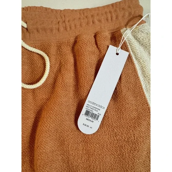 Sisstrevolution Pants Women's‎ Hello Sunshine Knit Pant-rus Size Medium $ 59.50 - Picture 4 of 9